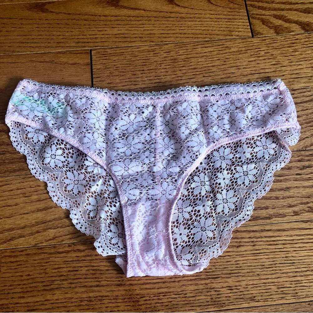 Honeydew Bundle Lace Solid Pink White Seamless Bikini Women’s Size M NWT - Picture 3 of 7